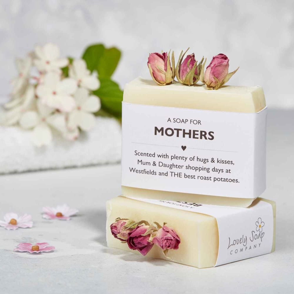 Personalised Sentiments Soap for Mum by Lovely Soap Co