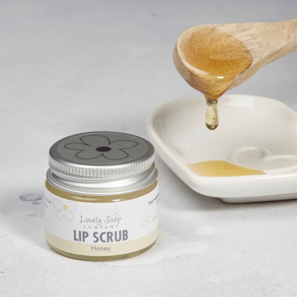 Honey Lip Scrub by Lovely Soap Co