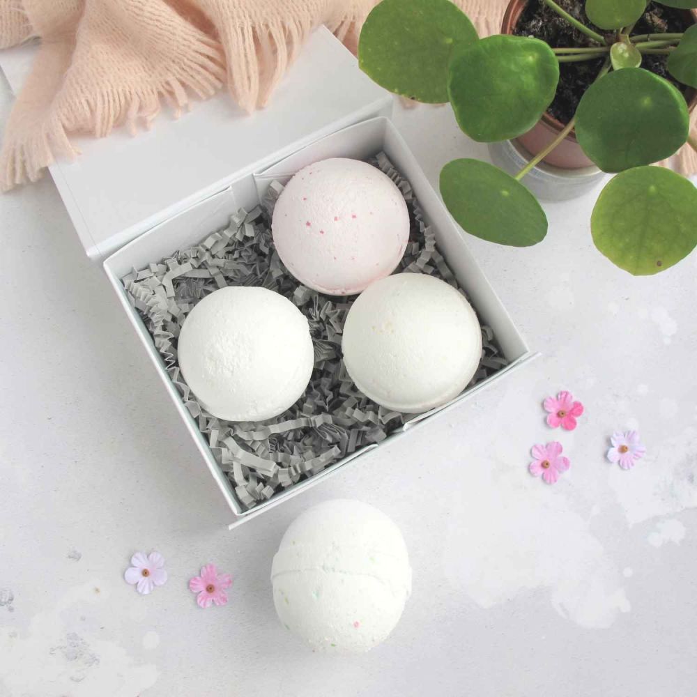 Personalised Bath Bomb Gift Set Lovely Soap Co