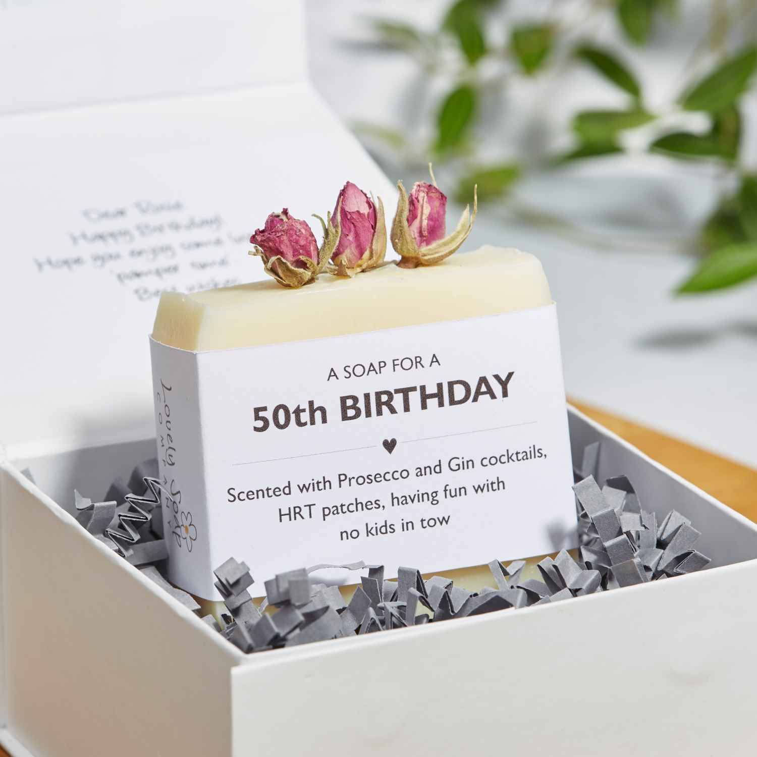 Milestone birthdays big birthday gift ideas Lovely Soap Co