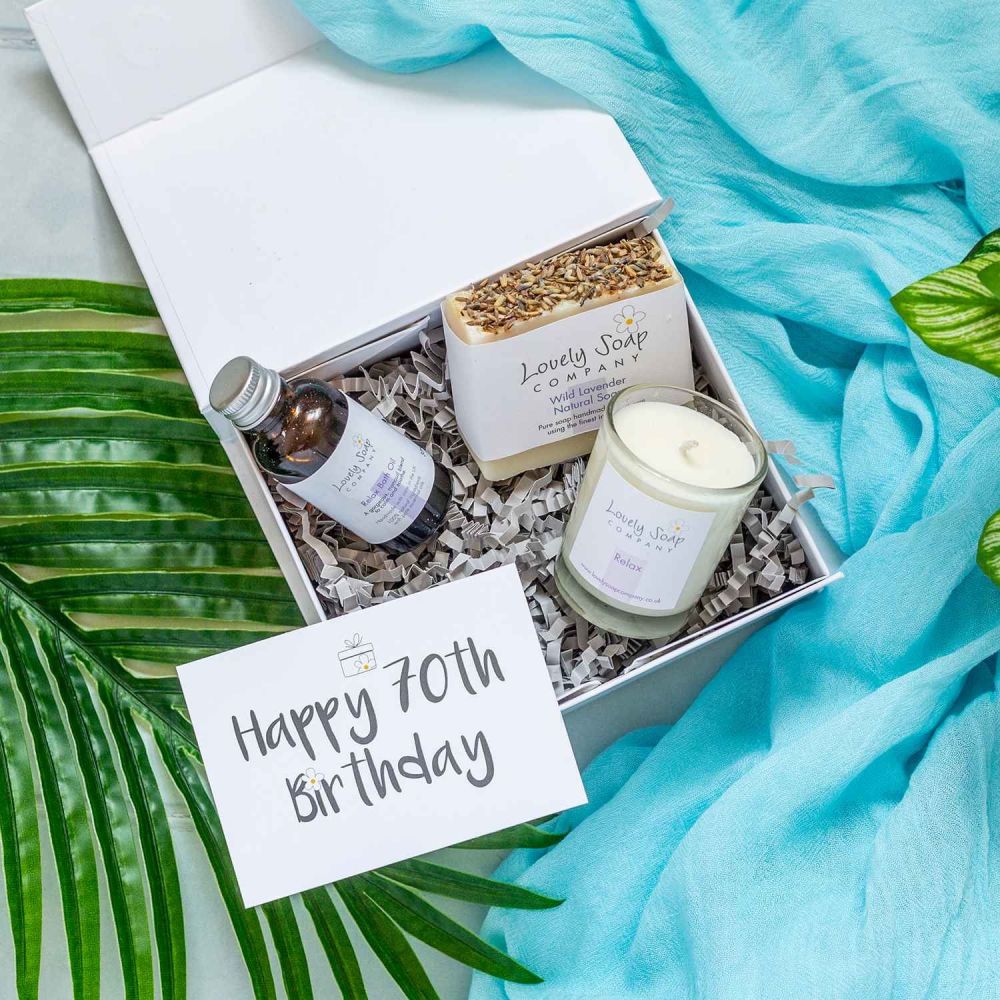 70th Birthday Pampering Spa Kit