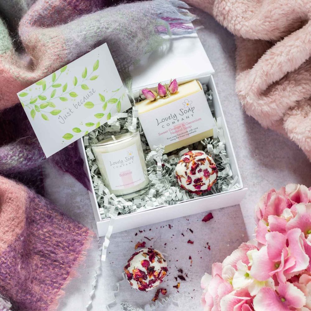Personalised Just Because Pamper Box