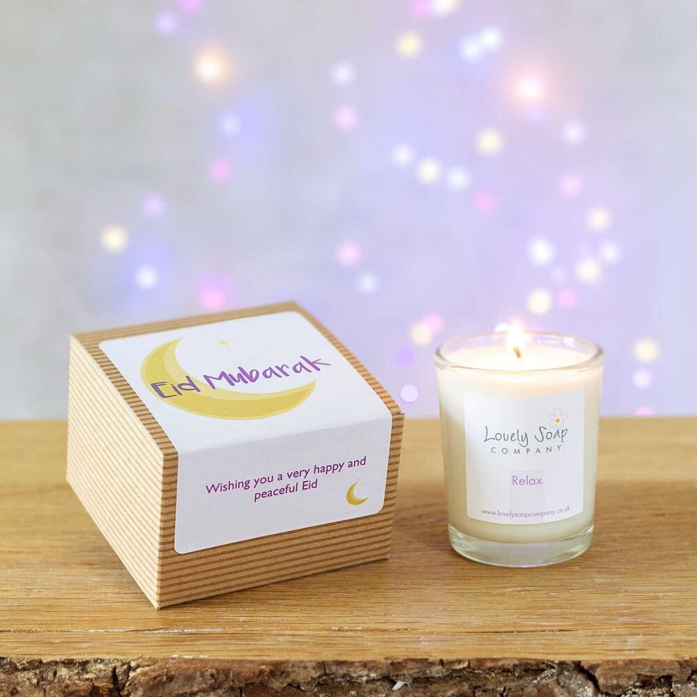 Eid Personalised Candle Gift Lovely Soap Co