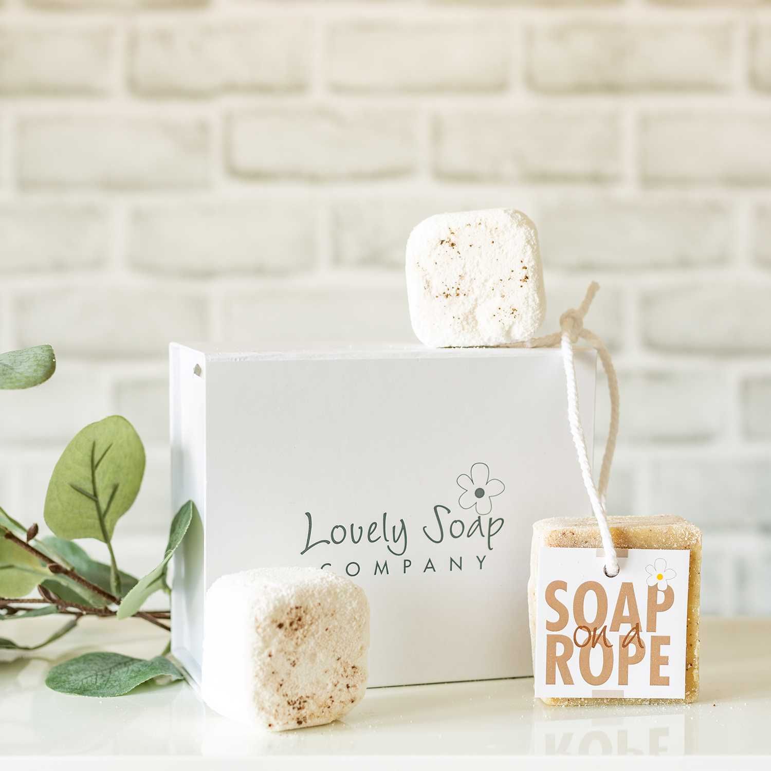 shower lovers pamper gift Lovely Soap Co