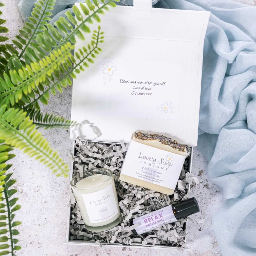 'Take A Moment' to Relax Spa Gift Pampering & Wellness Lovely Soap Co