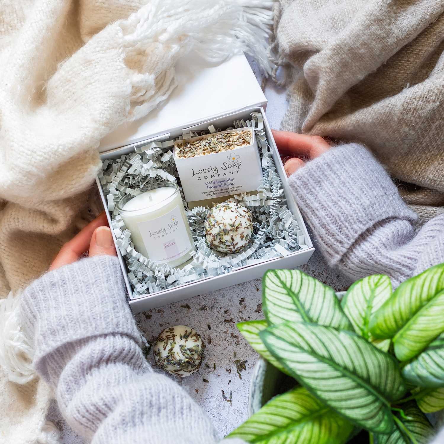 mothers day gift pamper set  Lovely Soap Co