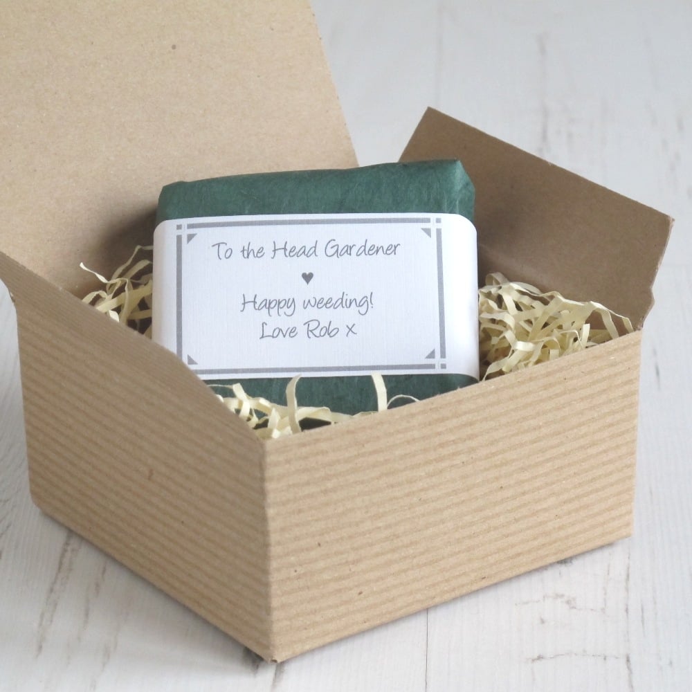 Personalised Soap For Gardeners