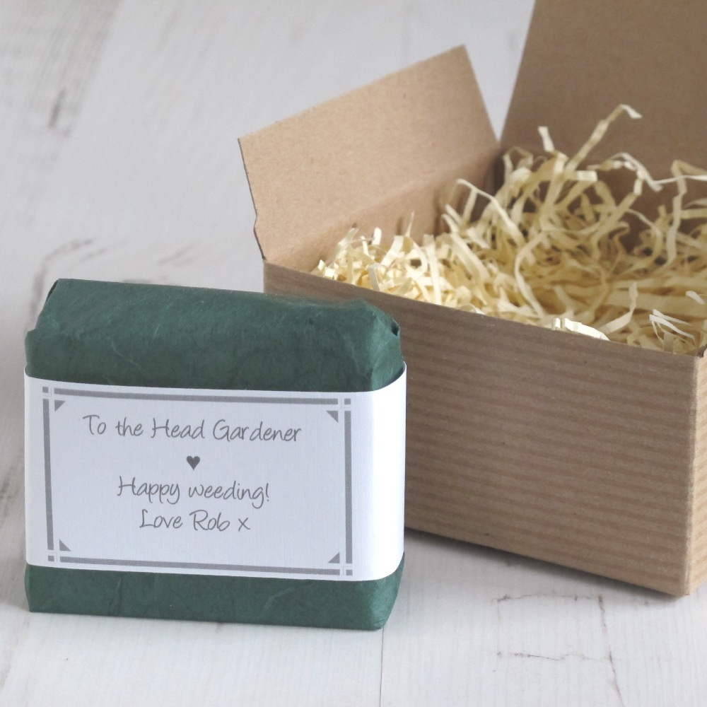 Personalised Soap For Gardeners