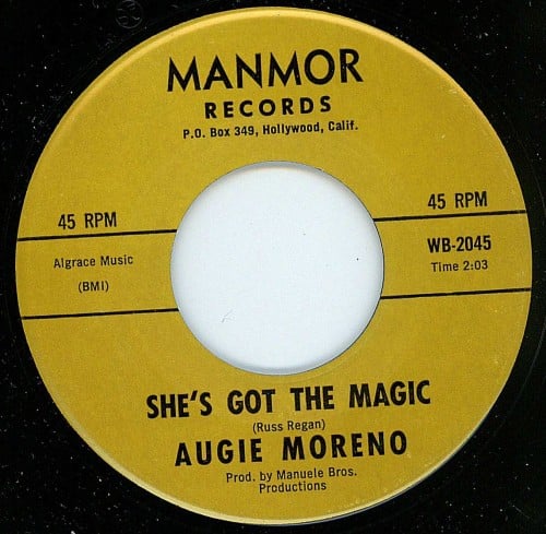 Augie Moreno - She's Got The Magic