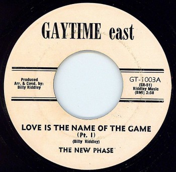 New Phase - Love Is The Name Of The Game