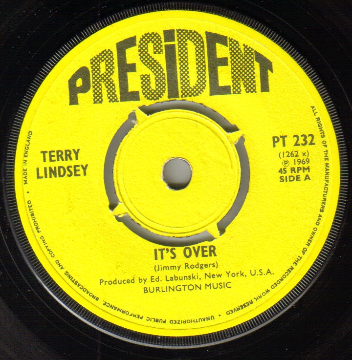 Terry Lindsey - It's Over