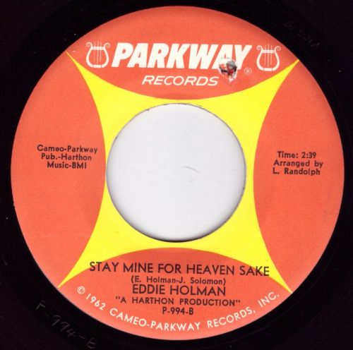 Eddie Holman - Stay Mine For Heaven's Sake