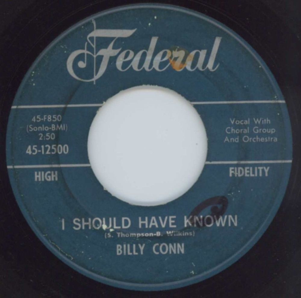 Billy Conn - I Should Have Known