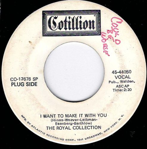 ROYAL COLLECTION - I WANT TO MAKE IT WITH YOU - DEMO