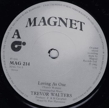 TREVOR WALTERS - LOVING AS ONE