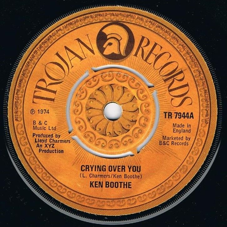 KEN BOOTHE - CRYING OVER YOU