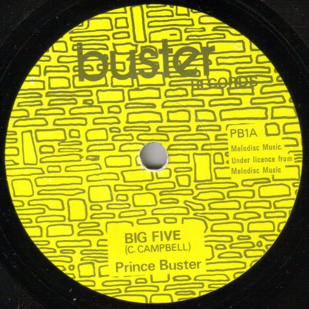 洋楽 Prince Buster - Big Five (LP) Skank Prince Buster – Big Five – CD (Album), 1993 [r6006233] | Discogs