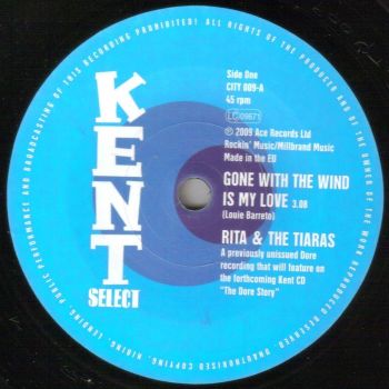 RITA AND THE TIARAS - GONE WITH THE WIND IS MY LOVE