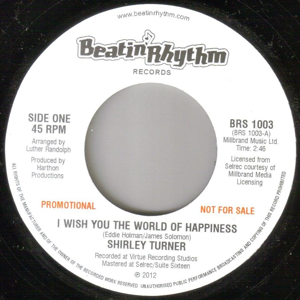 SHIRLEY TURNER - I WISH YOU A WORLD OF HAPPINESS