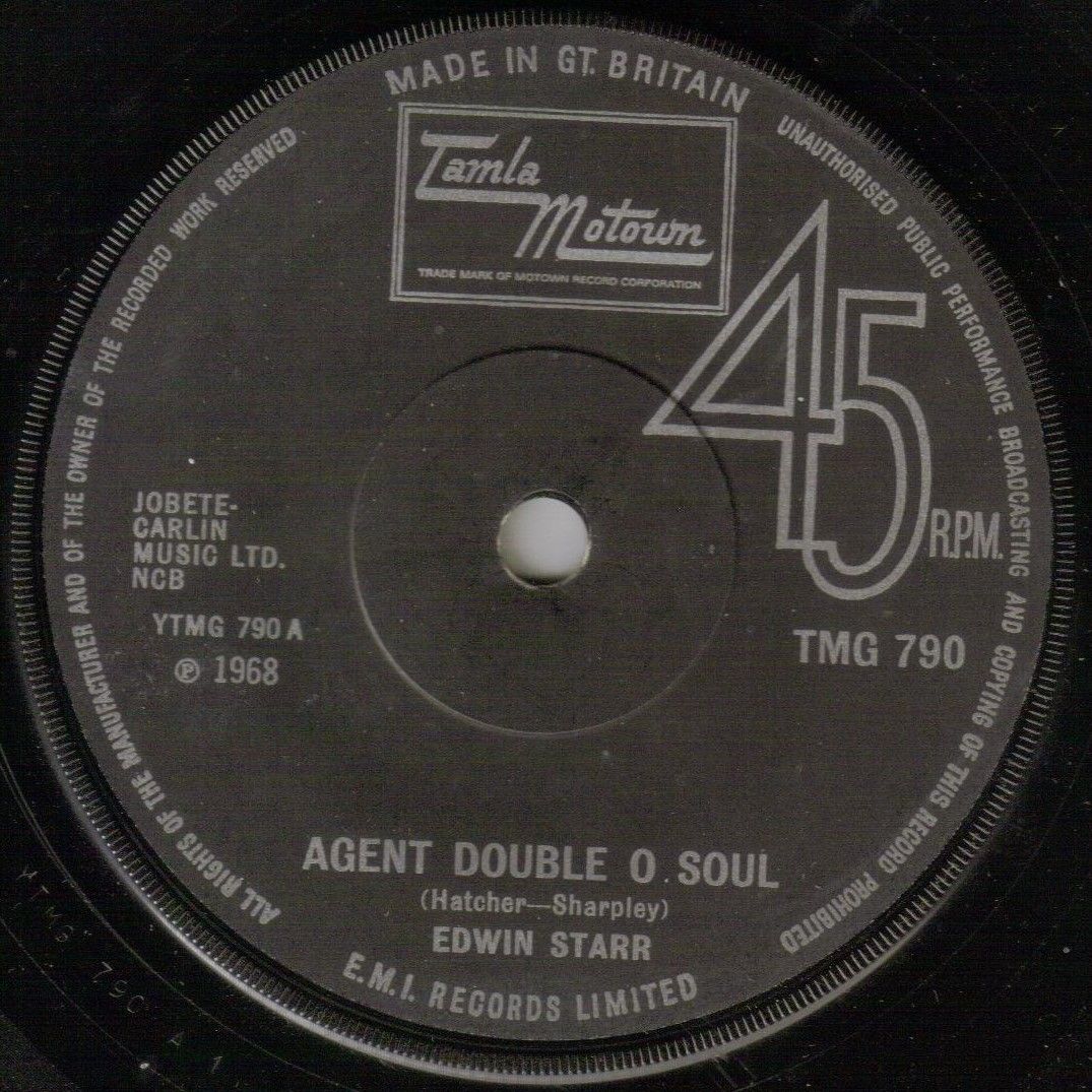 EDWIN STARR - AGENT DOUBLE 0 SOUL