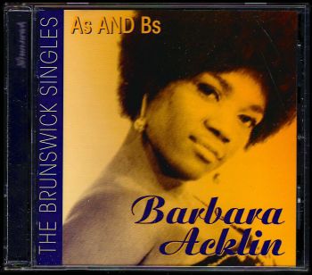 BARBARA ACKLIN - BRUNSWICK SINGLES CD