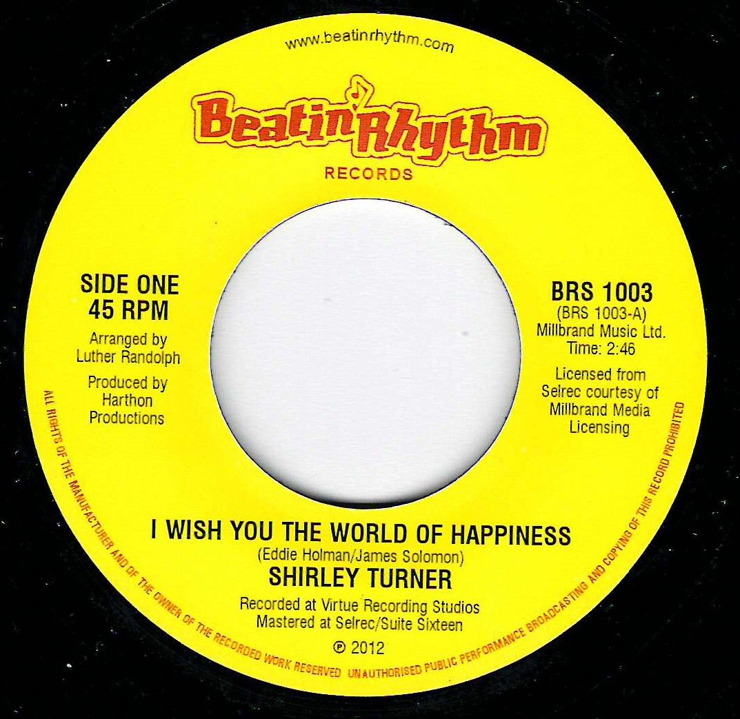 SHIRLEY TURNER - I WISH YOU THE WORLD OF HAPPINESS / PRELUDES - DEEPER THAN