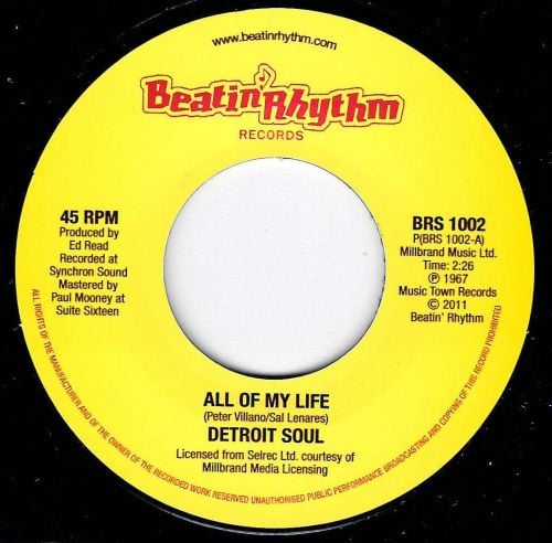 DETROIT SOUL - ALL OF MY LIFE / MISTER HIP
