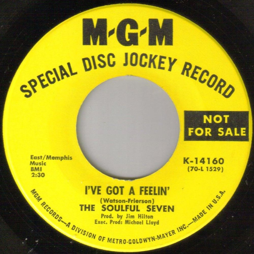 SOULFUL SEVEN -I'VE GOT A FEEELIN'