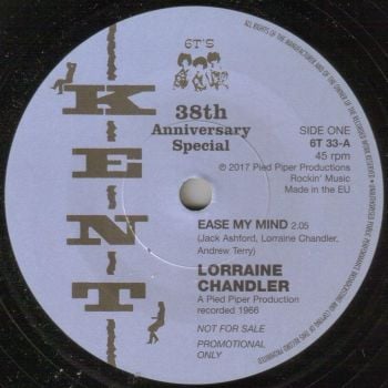LORRAINE CHANDLER - EASE MY MIND / MAGNIFICENTS - I CAN FLY