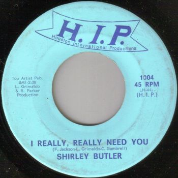 SHIRLEY BUTLER - I REALLY REALLY NEED YOU