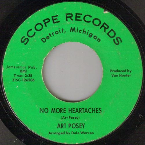 ART POSEY - NO MORE HEARTACHES