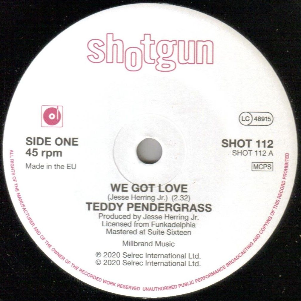 TEDDY PENDERGRASS - WE GOT LOVE