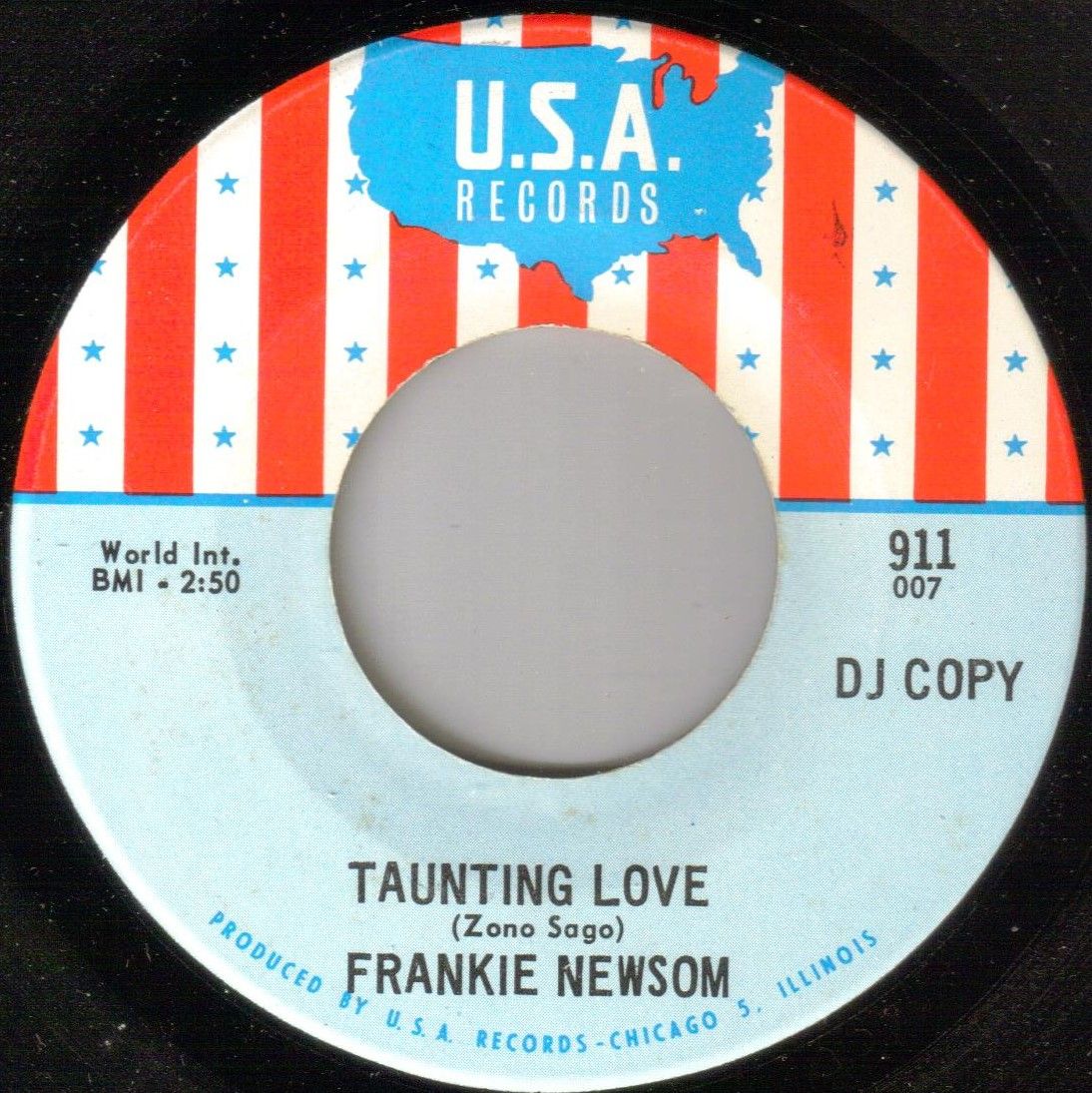 FRANKIE NEWSOM - TAUNTING LOVE/ IT'S A SHAME