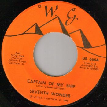 SEVENTH WONDER - CAPTAIN OF MY SHIP