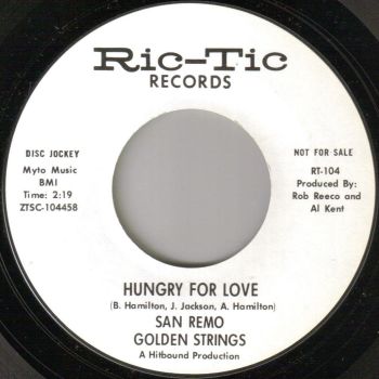 SAN REMO GOLDEN STRINGS - HUNGRY FOR LOVE