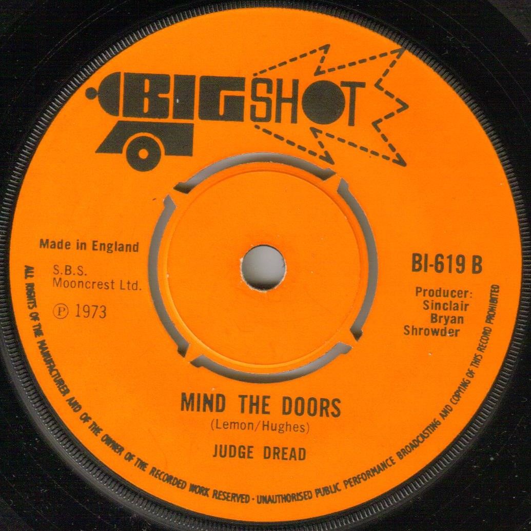 JUDGE DREAD - MIND THE DOORS