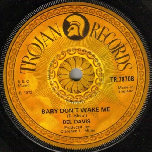 DEL DAVIS - BABY DON'T WAKE ME