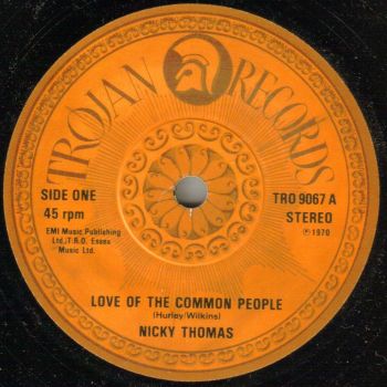 NICKY THOMAS - LOVE OF THE COMMON PEOPLE