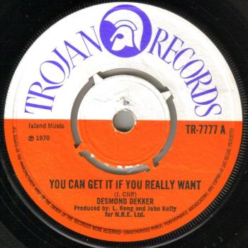 DESMOND DEKKER - YOU CAN GET IT IF YOU REALLY WANT