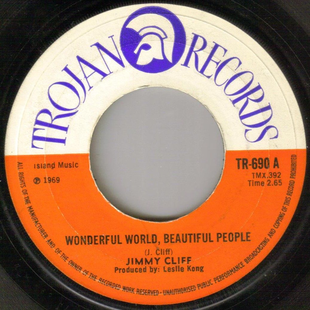 JIMMY CLIFF - WONDERFUL WORLD BEAUTIFUL PEOPLE