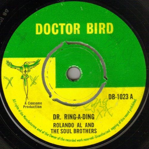 ROLANDO AL  AND THE SOUL BROTHERS - DR. RING-A-DING