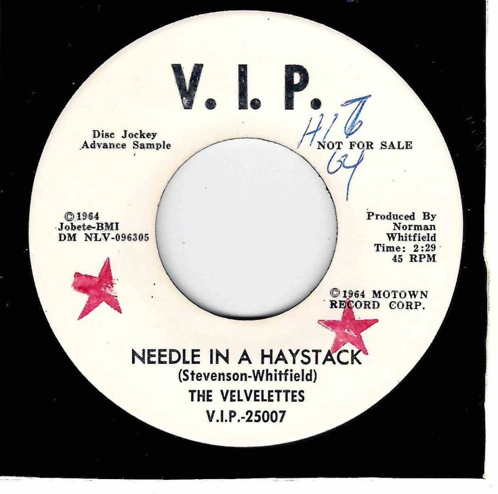 VELVELETTES - NEEDLE IN A HAYSTACK