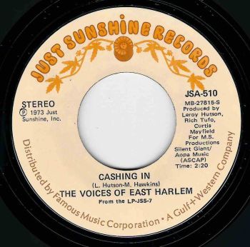 VOICES OF EAST HARLEM - CASHING IN