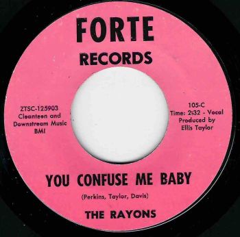 RAYONS - YOU CONFUSE ME BABY