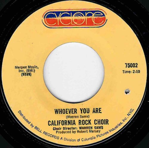 CALIFORNIA ROCK CHOIR - WHOEVER YOU ARE