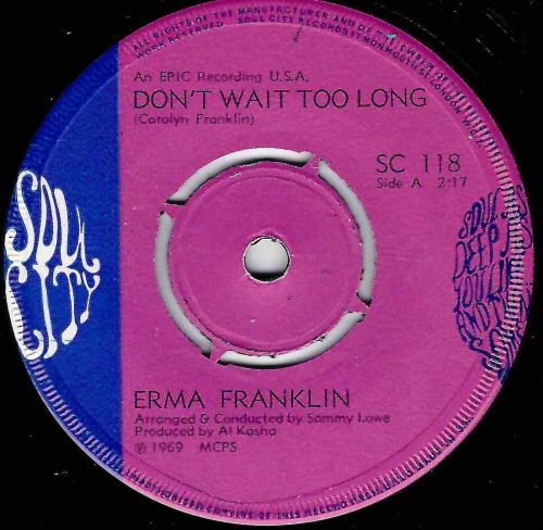 ERMA FRANKLIN - DON'T WAIT TOO LONG