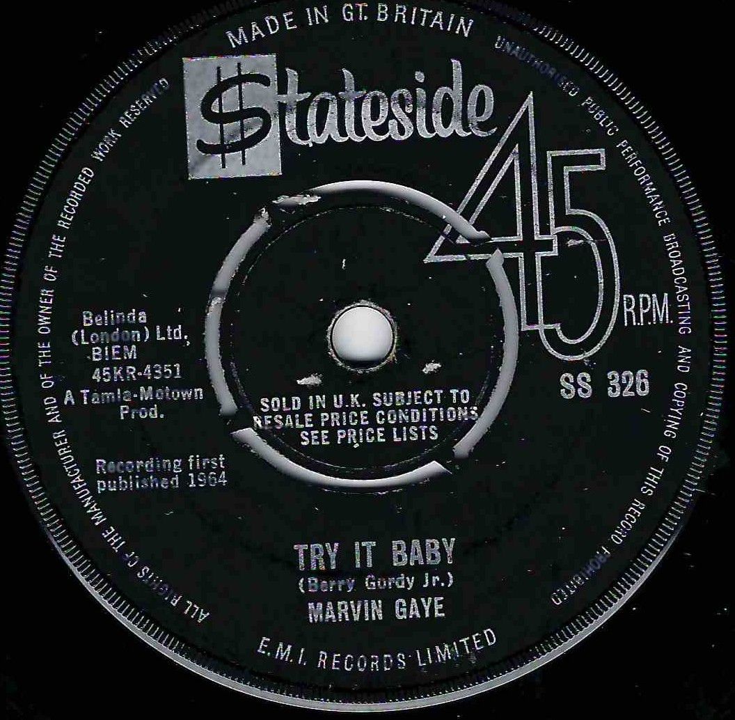 MARVIN GAYE - TRY IT BABY