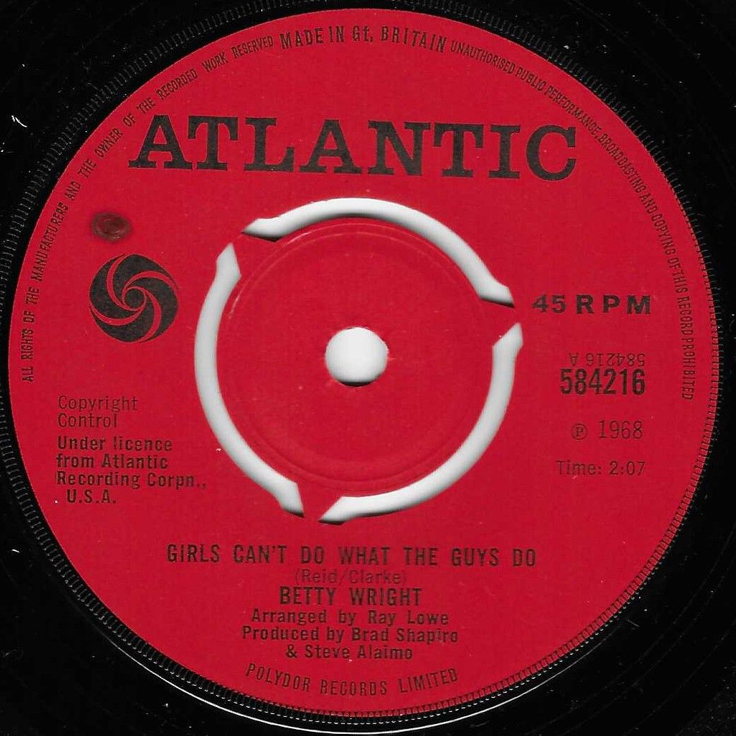 BETTY WRIGHT - YOU CAN'T DO WHAT THE GUYS DO
