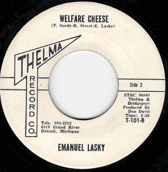 EMANUEL LASKY - WELFARE CHEESE / CRAZY