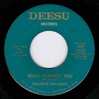 MAURICE WILLIAMS - BEING WITHOUT YOU